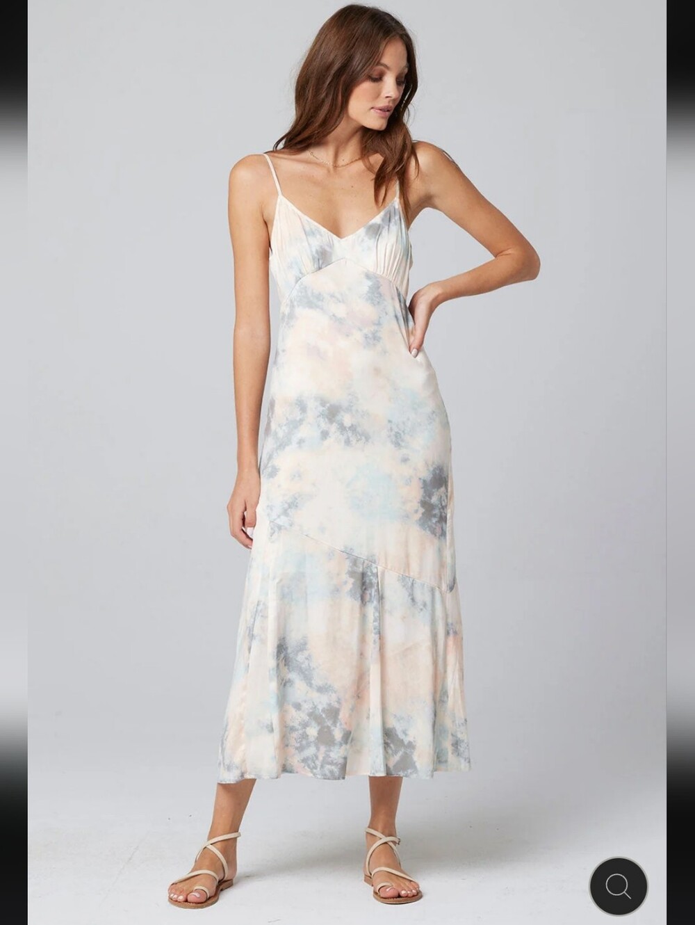 Saltwater Luxe Sharice Slip Dress, VGUC, Size L